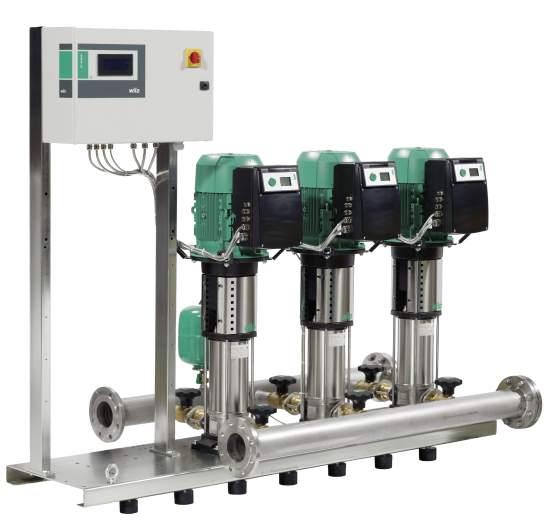 Високоефективна, готова до під'єднання установка водопостач Wilo-Comfort COR Helix VE.../CCe ,WILO (Німеччина)