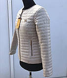 Елегантна жіноча демісезонна куртка з плащової тканини, р-ри 42-72, фото 2
