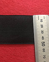 Широкая черная резинка 5 см