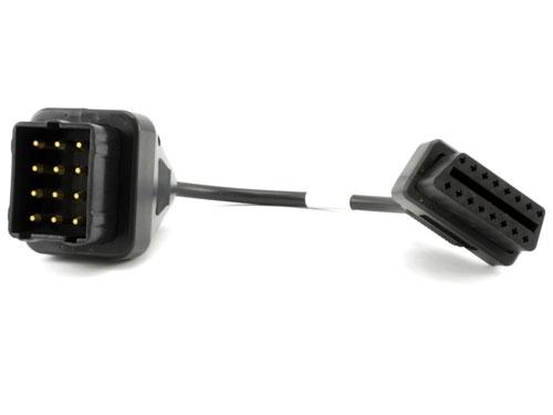 Перехідник з OBD2 16pin мама на GAZ ГАЗ 12pin тато
