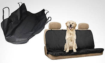 Автогамак для собак PetZoom 145 х 145 см, чохол для перевезення собак, накидка вологостійка в салон автомобіля.