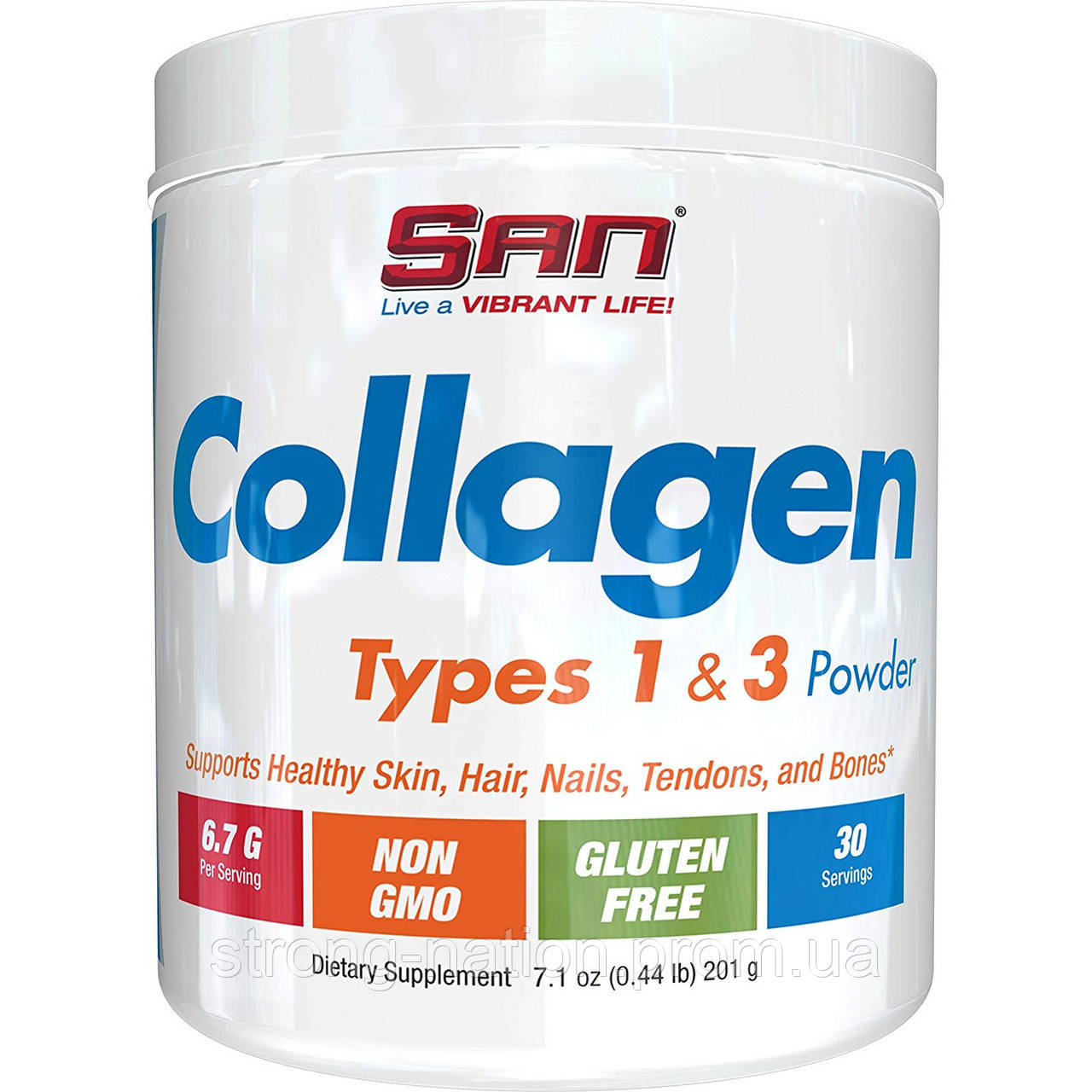 Collagen Types 1 & 3 Powder - 201g - SAN