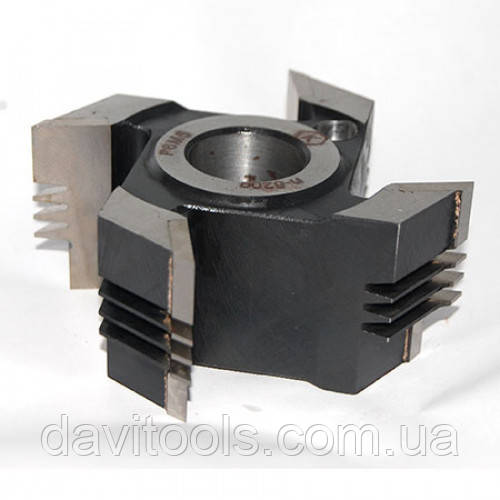 Фреза для зрощування по довжині з різними полками (шип-глибокий) D125 d32 B54 z3, фото 1