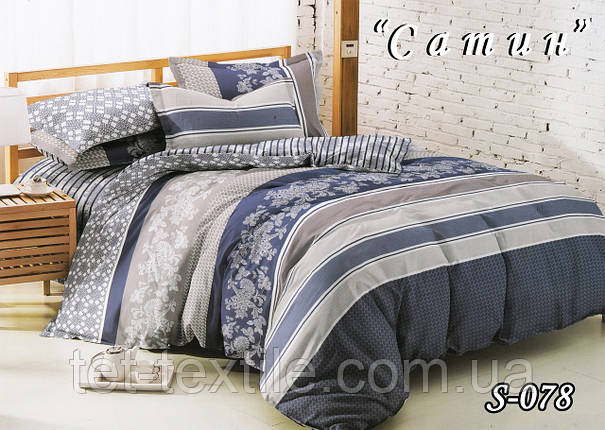 Постільна білизна ТЕТ Сатин (євро), фото 1