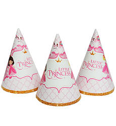 Ковпачки паперові "Принцеса" (5шт.), 15 см, набір - 5шт.
