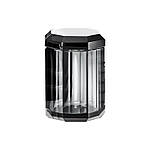 Чорна кришталева баночка настільна Decor Walther Crystal BLACK 931494, фото 3