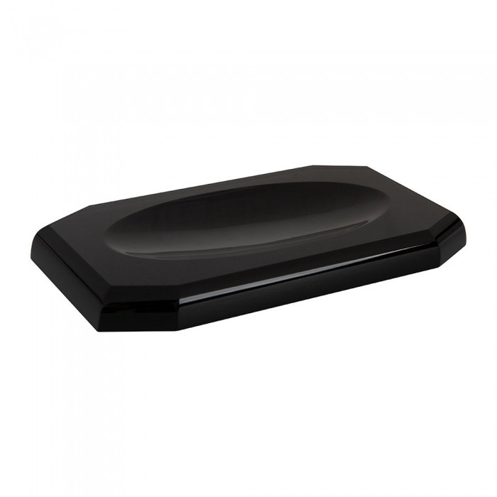 Чорна кришталева мильниця Decor Walther Crystal BLACK 924094