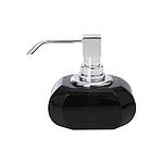 Чорна кришталева мильниця Decor Walther Crystal BLACK 924094, фото 7