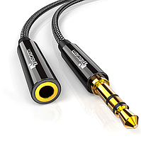 Подовжувач аудіо кабель Tiegem Premium mini jack 3.5мм M - 3.5мм F / 3.5mm M to 3.5mm F1 метр XC47S