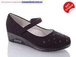 Туфлі для дівчинки чорні р 32-37 (код 4058-00) 34