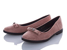Туфлі жіночі пудра р36-41 (код 9316-00)