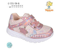 Кросівки дитячі TOM.M для дівчинки р22-14.5cv (код 7178-00)