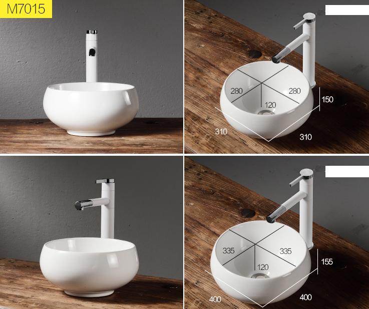 Накладна раковина для ванної. Модель RD-440, фото 1