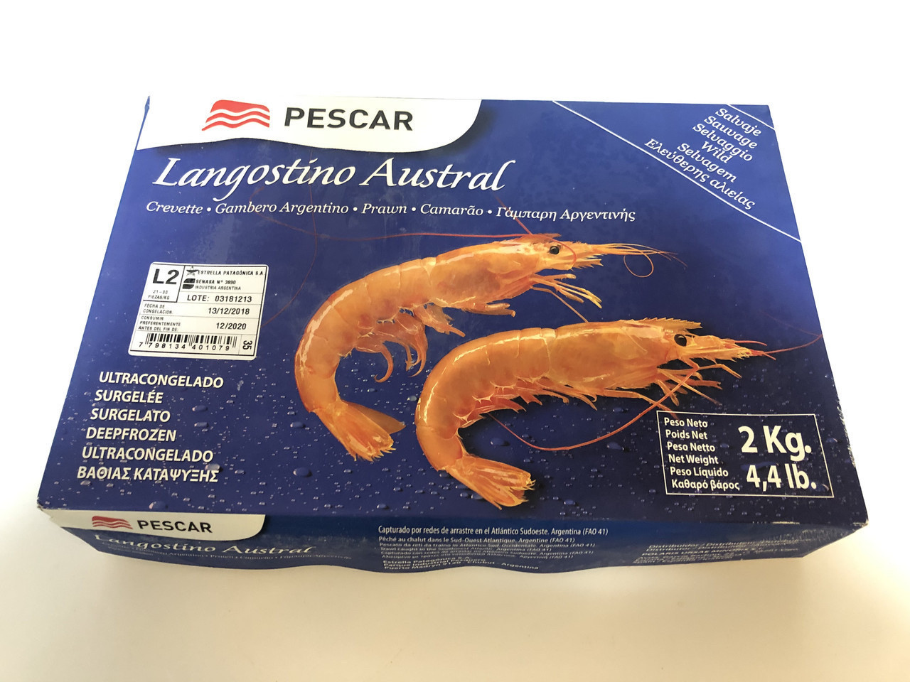 Креветка королевская Langostino Austral L2 - фото 2 - id-p796874824