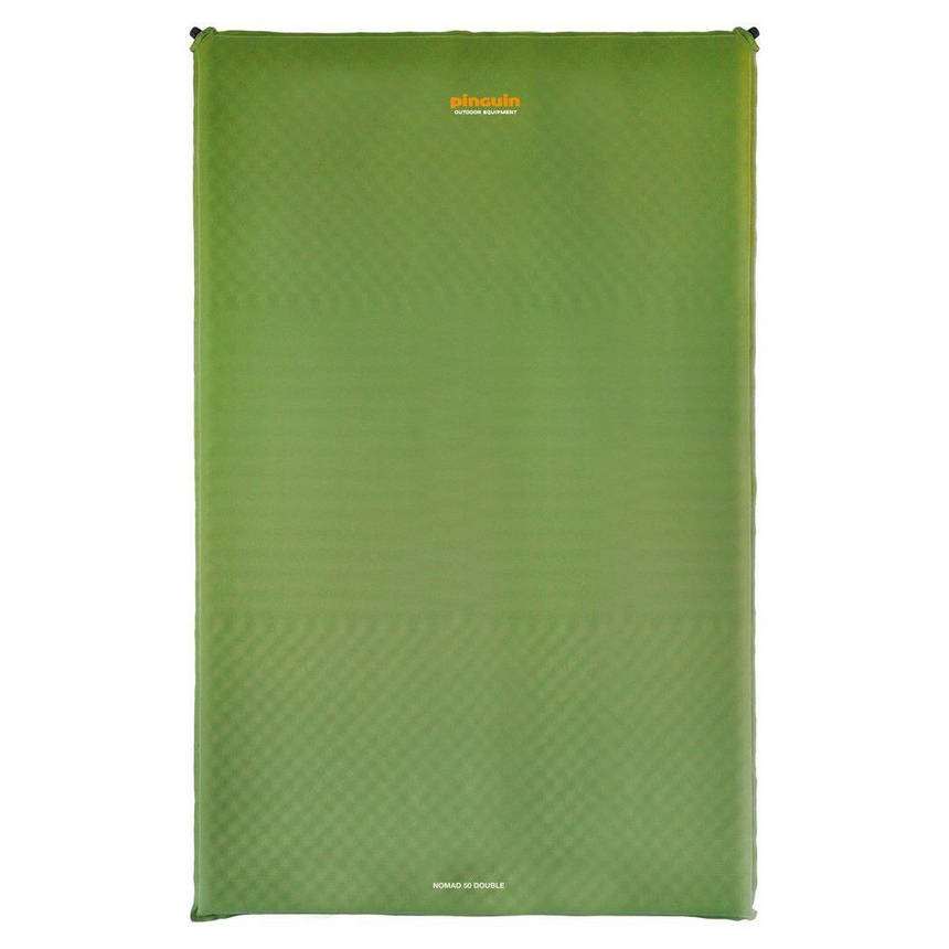 Самонадувний килимок Pinguin Nomad 50 Double Хакі, фото 1