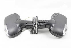 Дзеркало зовнішнє Газель, Соболь з повторювачем поворотів (комплект.2 шт.) "чорне матове" (Автосвітло)