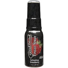 Спрей для мінету Doc Johnson GoodHead Tingle Spray – Strawberry (29 мл) зі стимулюючим ефектом 777Shop.com.ua