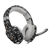 Геймерські навушники Kotion Each G9600 з підсвіткою (Чорний), фото 4