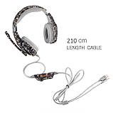 Геймерські навушники Kotion Each G9600 з підсвіткою (Чорний), фото 7