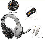 Геймерські навушники Kotion Each G9600 з підсвіткою (Чорний), фото 8