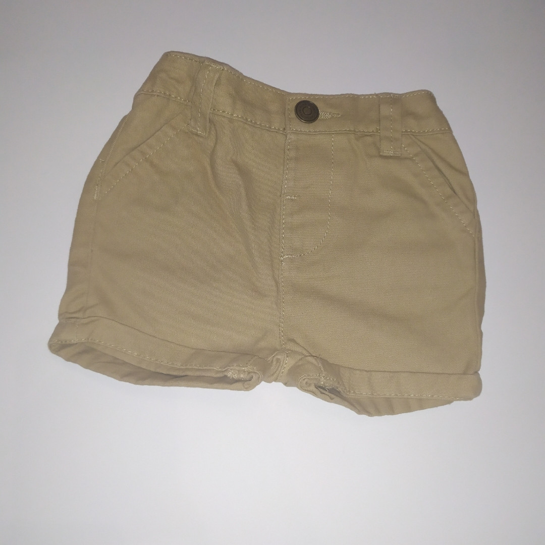 Шорти для новонароджених бежеві Early days (Бангладеш) р.62 см (0-3 міс), фото 1