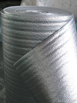 Спінений поліетилен ламінований металізованою плівкою, пенофол 4мм