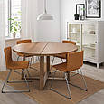 Стіл і 4 стільці MORBYLANGA / BERNHARD IKEA 492.901.16, фото 2