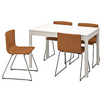 Стол и 4 стула EKEDALEN / BERNHARD IKEA 892.807.66
