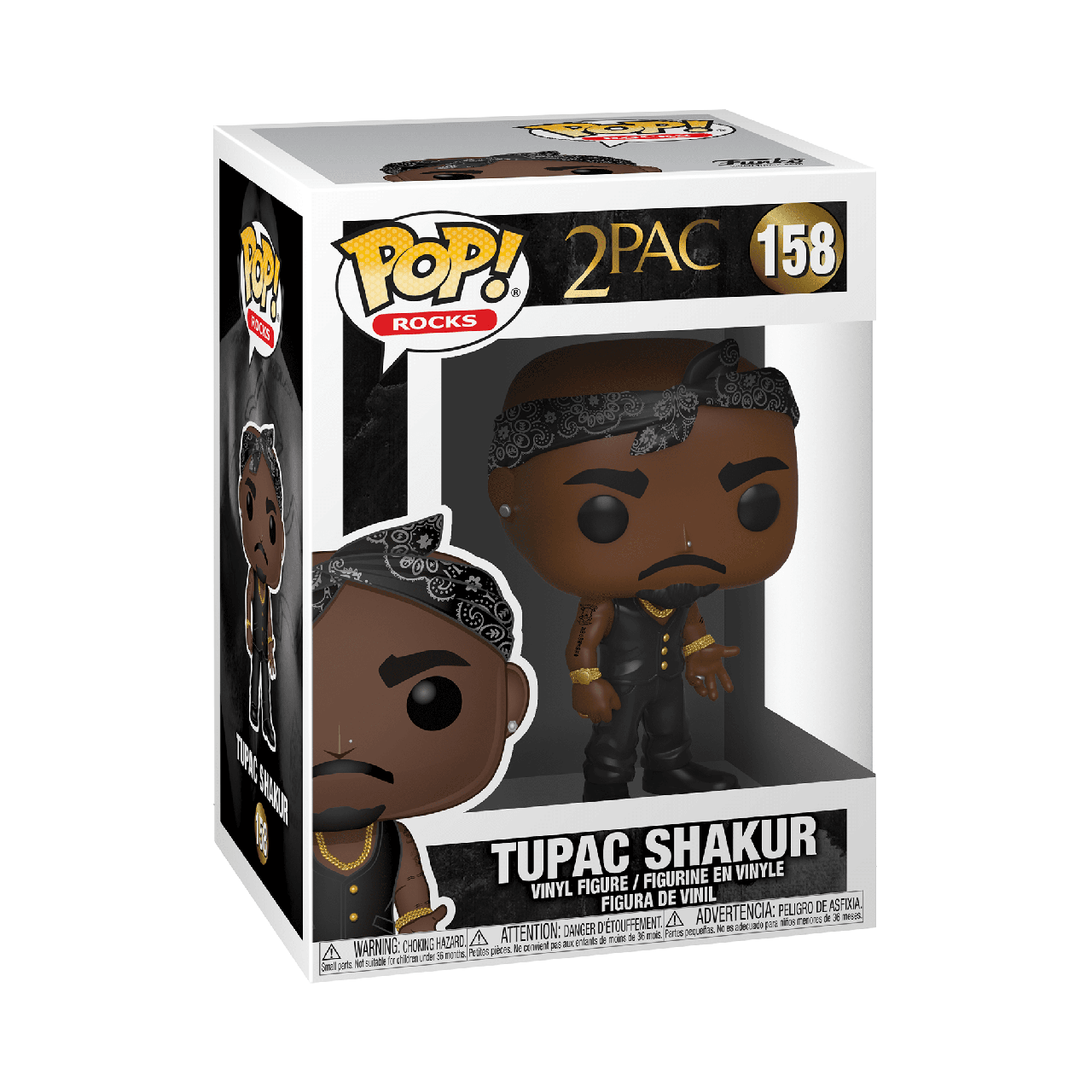 Фигурка Фанко 2pac №158 Репер Тупак Амару Шакур 2PAC Funko 45432