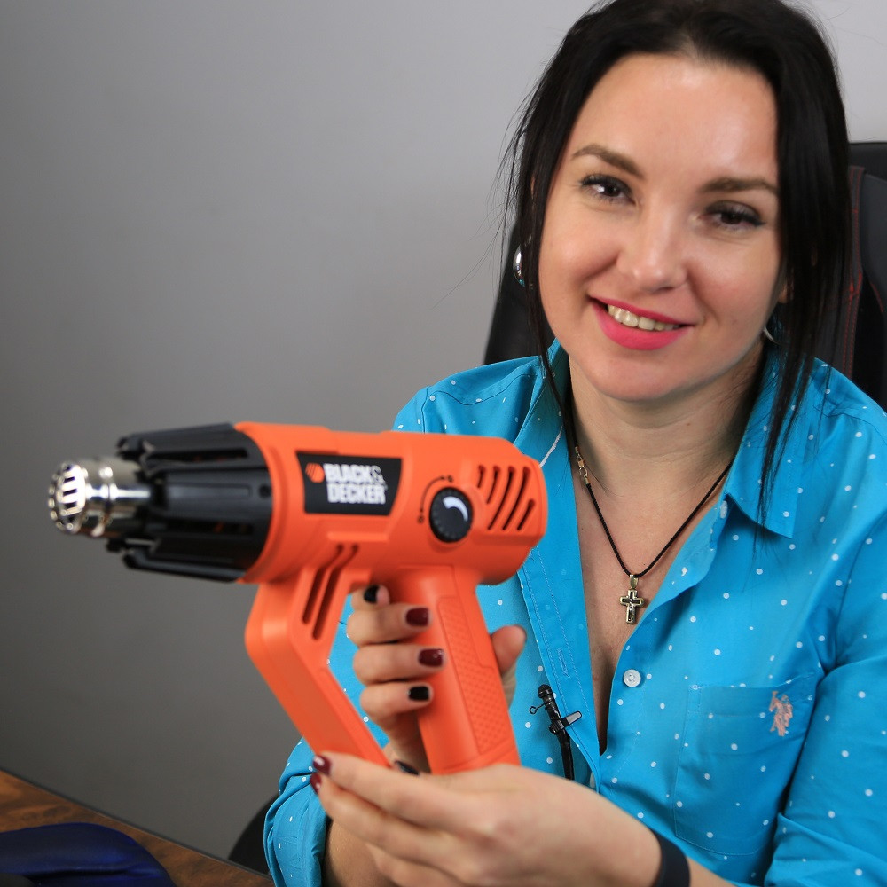 Будівельний фен Black&Decker KX2001K, фото 1