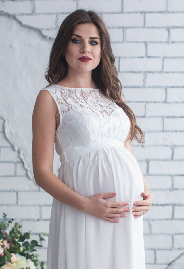 Купить Белое Платье Беременной