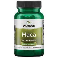 Maca 500 mg Swanson, 60 капсул