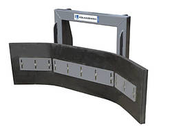 Відвал гумовий механічний для фронтального навантажувача Kolaszewski MRSM150