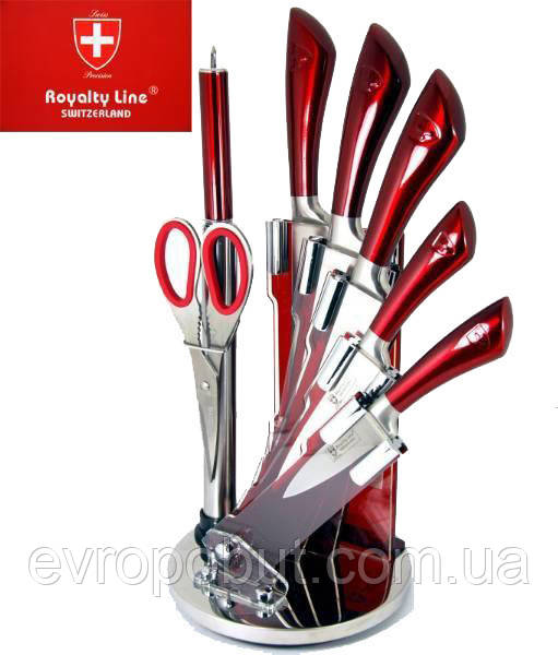 Набір ножів Royalty Line RL-KSS804-N 7pcs