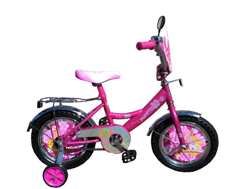 Детский велосипед  Принцесса 14" розовый