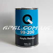 Q-Refinish 99-200 Acrylic Thinner Розчинник акриловий normal