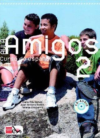 Aula Amigos 2 Libro del alumno con Portfolio el alumno y CD-Audio