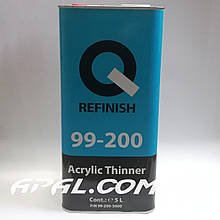 Q-Refinish 99-200 Acrylic Thinner Розчинник акриловий normal 5000
