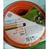 Шланг посилений поливальний Elite 1/2" (30 м у бухті) Aquapulse (Італія), фото 4