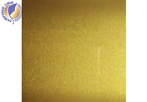 Металева пластина для сублімації, золото глянець