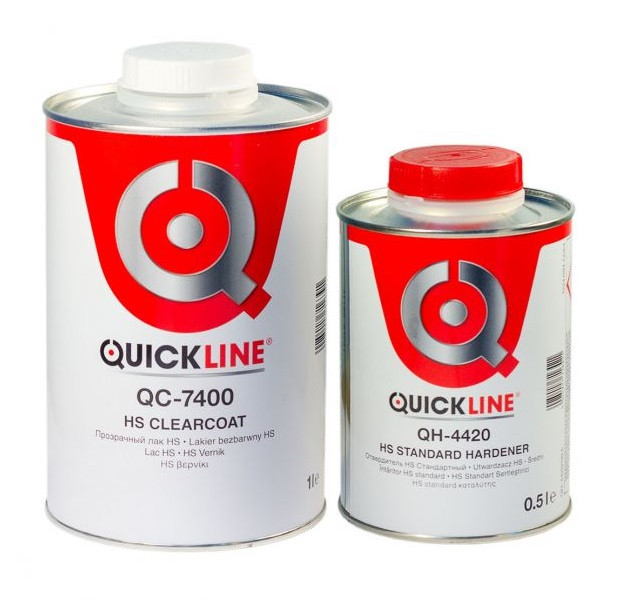 Лак Quickline QC-7400 HS + ЗАТВЕРДНИК (1+0,5)