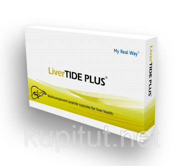 LiverTIDE PLUS пептидний комплекс ЛівертайД ПЛЮС для печінки, фото 1