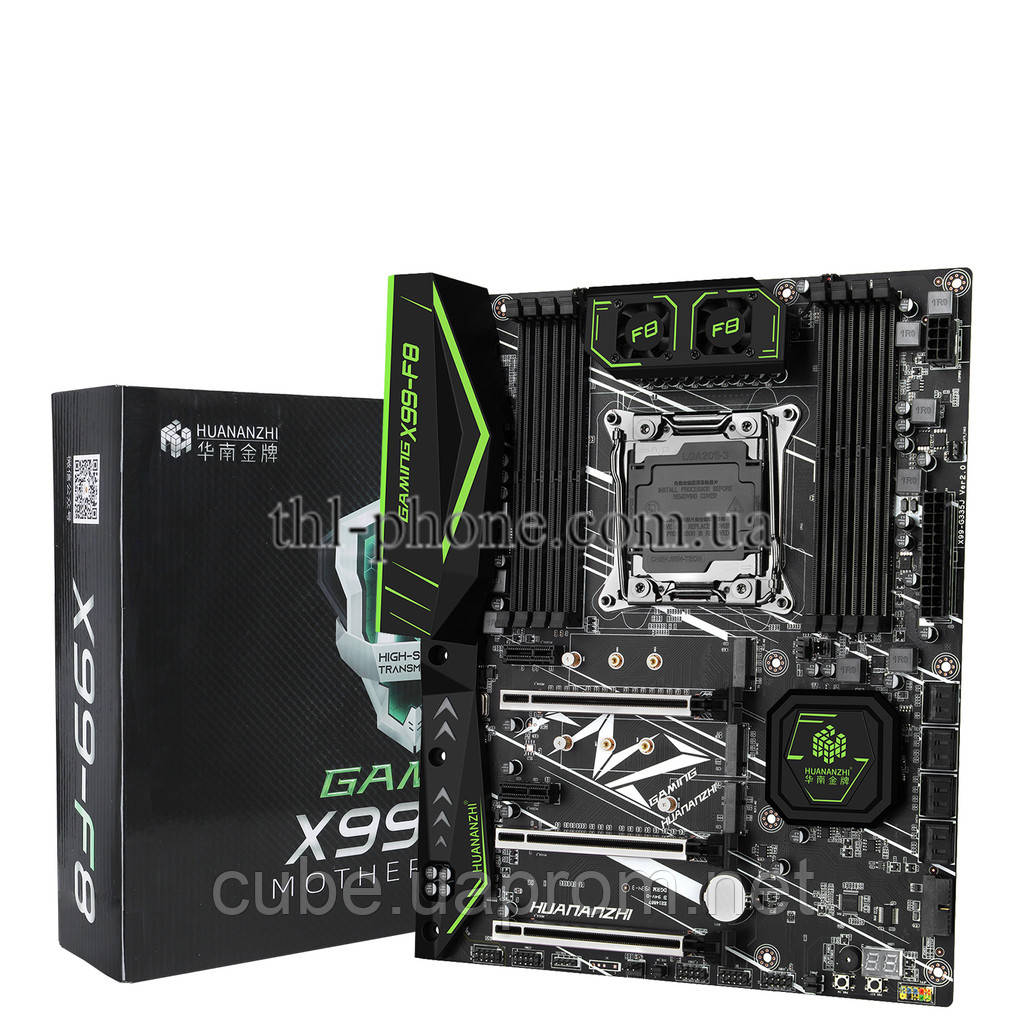 Материнська плата HuananZHI X99-F8 Gaming motherboard Huanan ZHI 8D LGA2011-3 DDR4