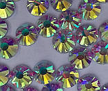 Стрази термоклейові Premium Crystal АВ SS8 Hot Fix 100 шт. Термо стрази, фото 4