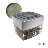 Моделирующий гель с блестками J-GEL-(11-20)