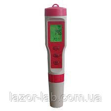 Комбінований pH/TDS/ЄС/Temp метр EZ-9908 4в1 (вологозахищений, змінним електродом, АТС)