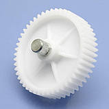 Шестерня з валом м'ясорубки Saturn ST-FP7093K ST-FP0094K ST-FP0096K, фото 2