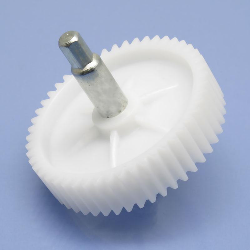 Шестерня з валом м'ясорубки Saturn ST-FP7093K ST-FP0094K ST-FP0096K, фото 1