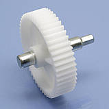 Шестерня з валом м'ясорубки Saturn ST-FP7093K ST-FP0094K ST-FP0096K, фото 5