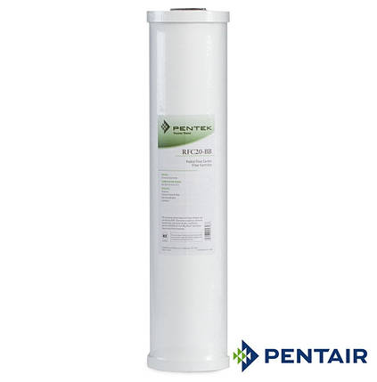 Pentek RFC-20BB — (картридж) фільтр з активованим вугіллям тонкого очищення води, (Pentair Water USA), фото 2